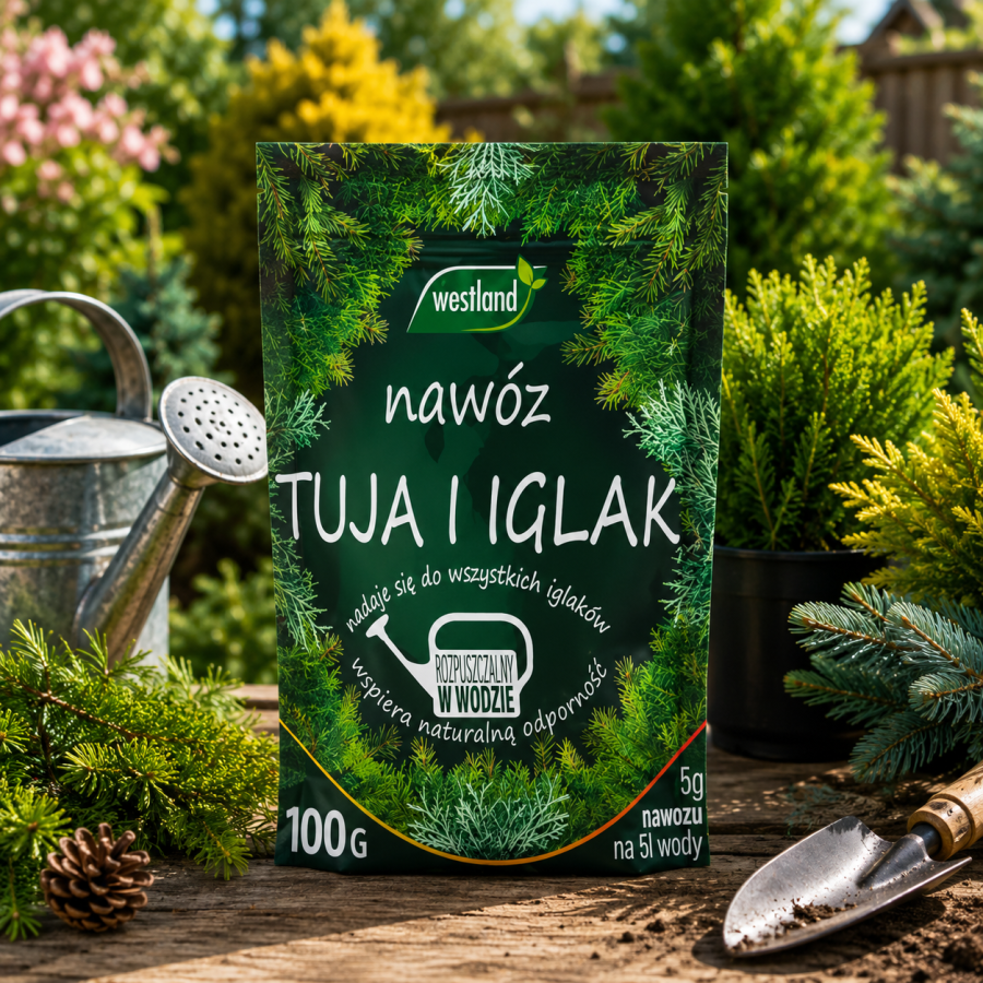 WESTLAND Nawóz krystaliczny do iglaków 100 g – zdrowy wzrost i mocne igły