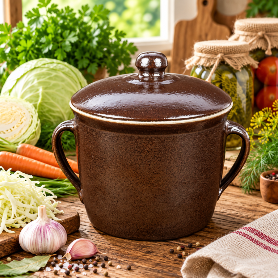Kamionka  1,8l prosty z pokrywką