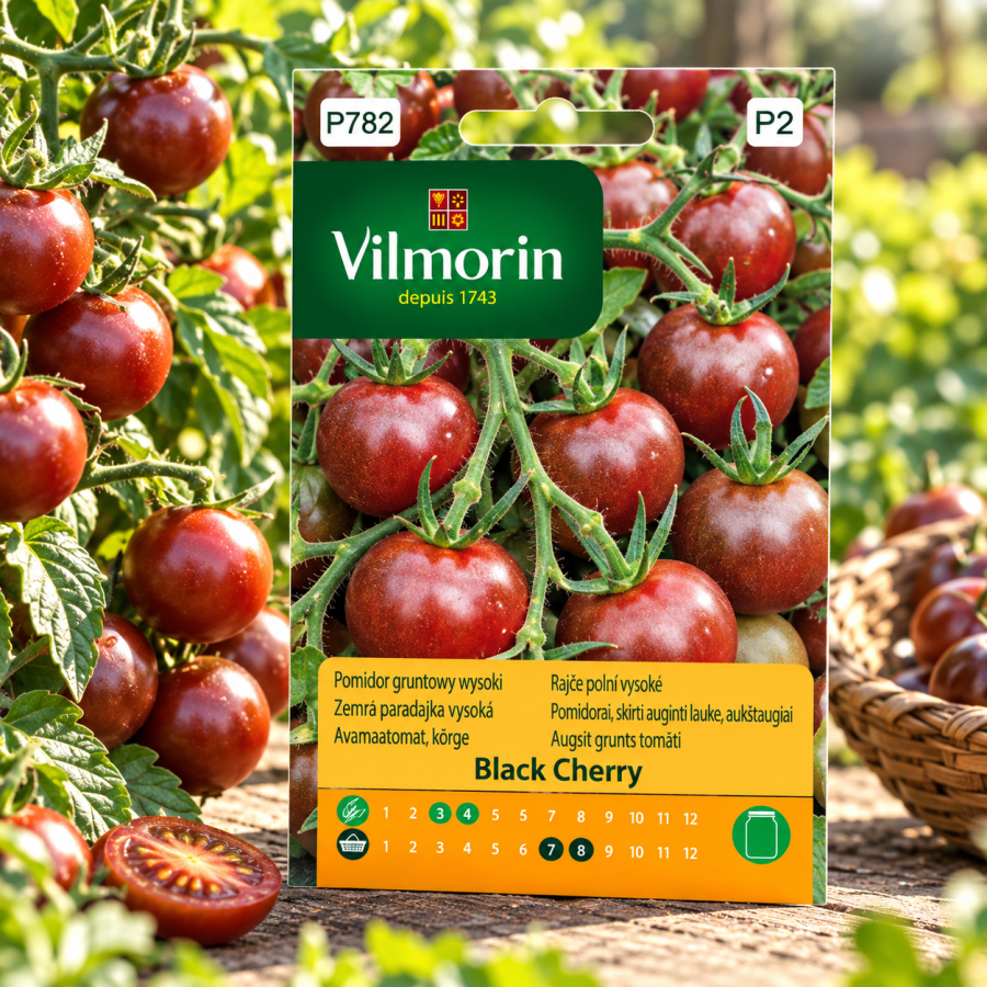Pomidor Black Cherry koktajlowy czarny 0,2g