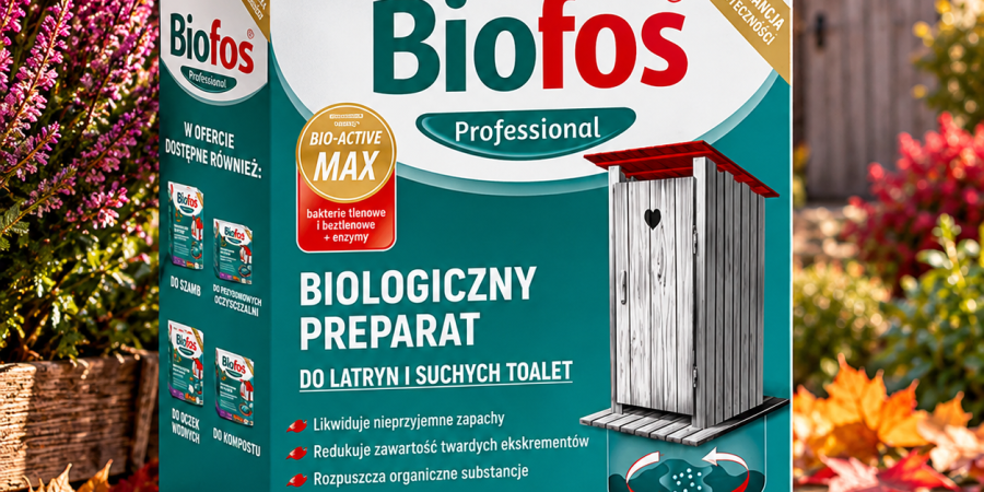 Biofos Profesional Biologiczny preparat do latryn i suchych toalet 5x50g