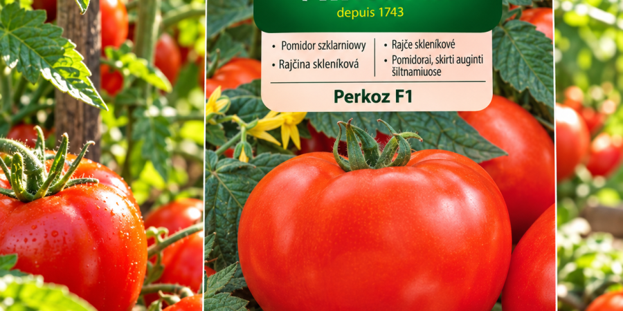 Pomidor Perkoz F1 szklarniowy - 0,2g nasion