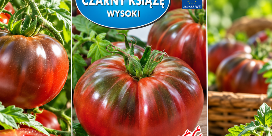 Pomidor Noire de Crimee op.0,2g – nasiona czarnego pomidora o soczystych i aromatycznych owocach