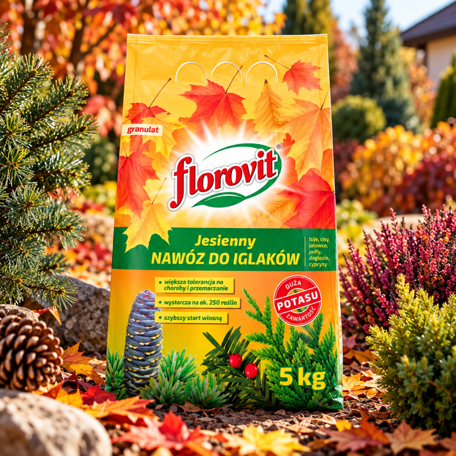 FLOROVIT Nawóz jesienny do iglaków 5kg