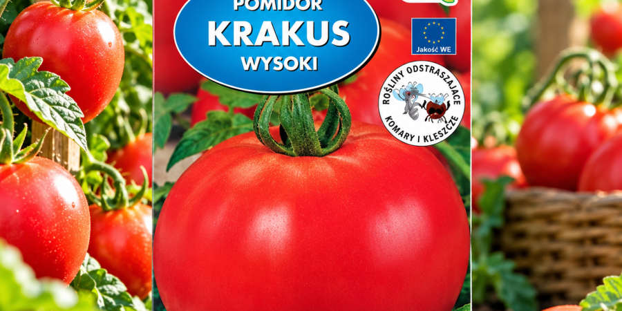 Pomidor Krakus 10 gr – nasiona wysokiego pomidora gruntowego o mięsistych owocach