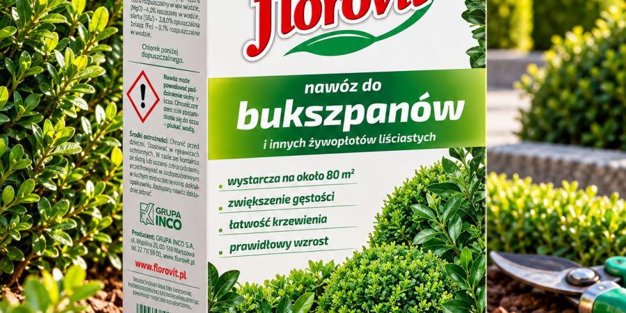 FLOROVIT Nawóz do bukszpanów 1kg