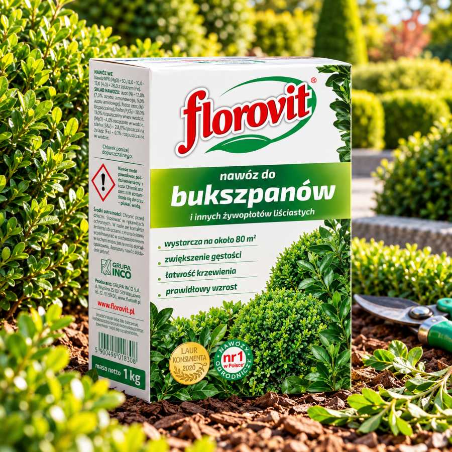 FLOROVIT Nawóz do bukszpanów 1kg