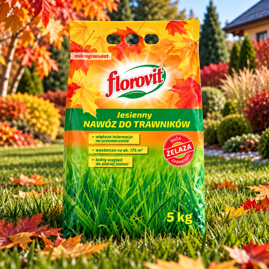 FLOROVIT Nawóz jesienny do traw 5kg